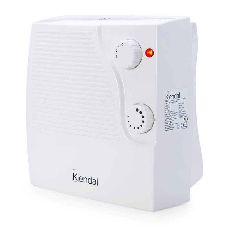 Calefactor Eléctrico Keb-2004C Termoventilador Baño KENDAL 