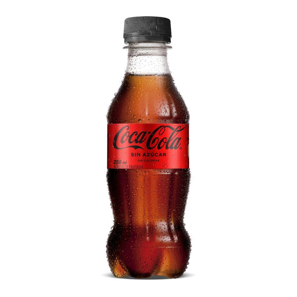 Bebida Coca Cola Zero Pet Desechable 250 cc ALIMENTOS COCA COLA 