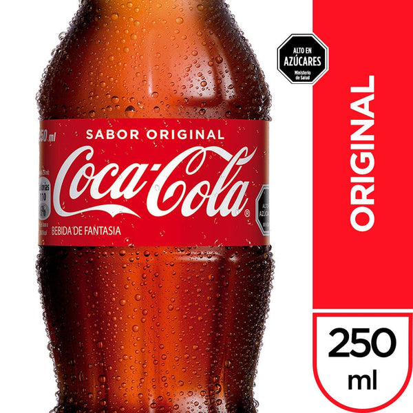 Bebida Desechable Coca Cola Normal Mini 250 cc ALIMENTOS COCA COLA 