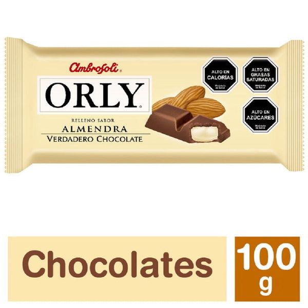 Chocolate Almendra 100 Gr AMBROSOLI 