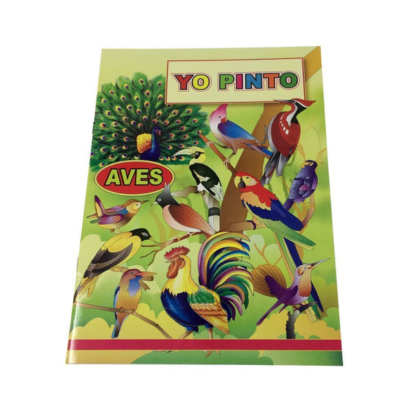 Libro Para Colorear Las Aves Art & Craf ART & CRAFT 