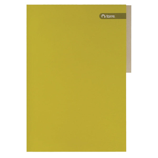 Carpeta Cartulina Pigmentada Amarillo Oficio TORRE Amarillo 