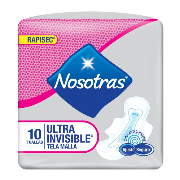 Toalla Ultra Invisible Malla 10 Un NOSOTRAS 