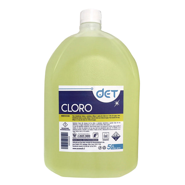 Cloro 5% Bidon 5 Lt DET 