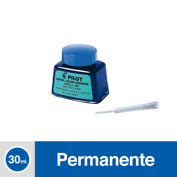 Tinta Para Marcador Scaf/Scab/Sca6600 30 cc Azul PILOT Azul 