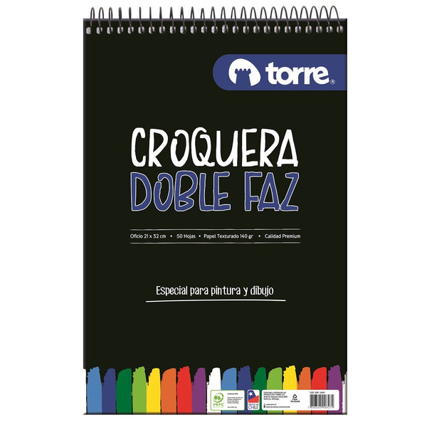Croquera Oficio 21 X 32 Cm 50 Hojas TORRE 
