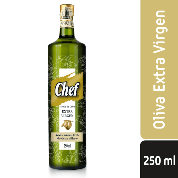 Aceite Oliva Extravirgen 250 Cc CHEF 
