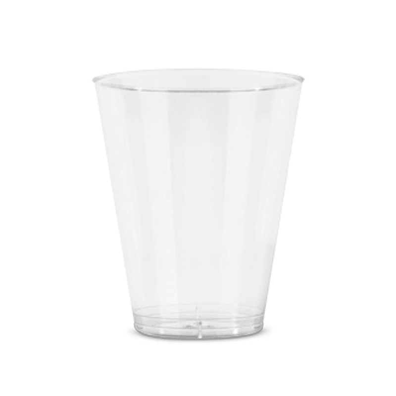 Vaso Acrilico 230 Ml Transparente X10 Un FECO 