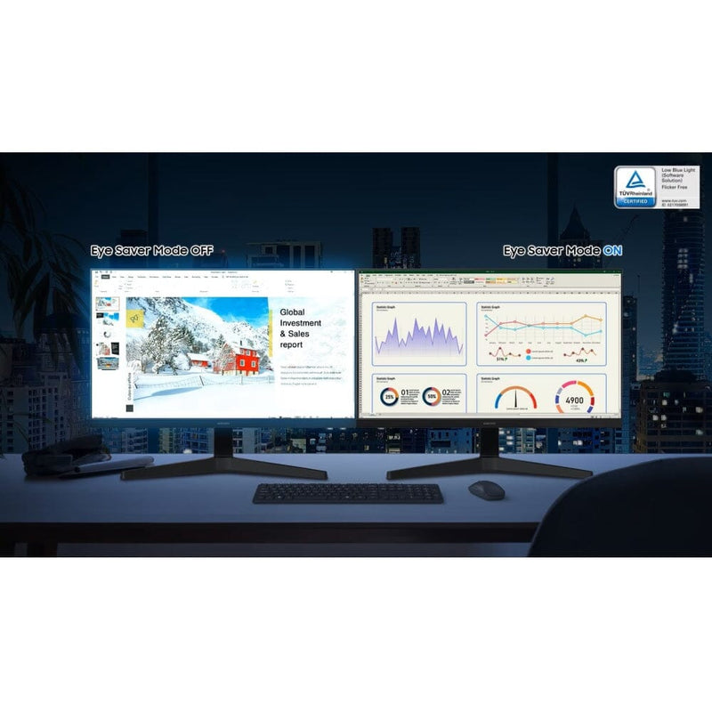 Monitor 24 Ips Fhd Vga Hdmi 75Hz Plano 16:9 Ls24C310Ealxzs TECNOLOGÍA SAMSUNG 