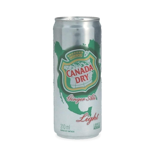Bebida Lata 310 Cc Ginger Ale Light CANADA DRY 