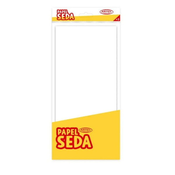 Papel Seda Volantín 50 X 66 Blanco 10 Pliegos OFICINA Y LIBRERIA ARTEL 