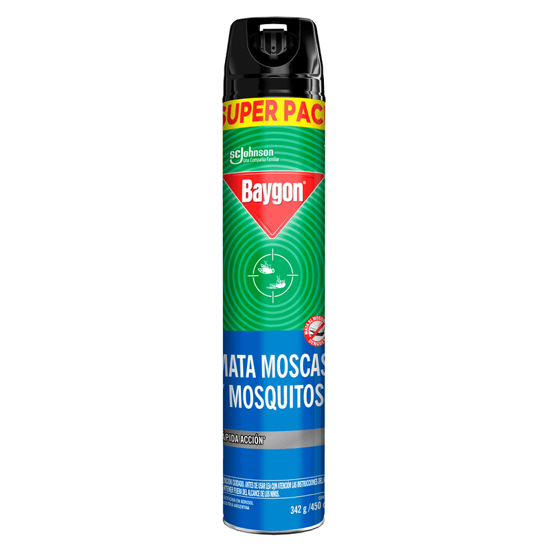 Insecticida Aerosol Mata Mosca Y Mosquito 450 Cc ASEO Y LIMPIEZA BAYGON 