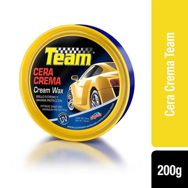 Cera Para Auto Crema 200 Gr ASEO Y LIMPIEZA TEAM 