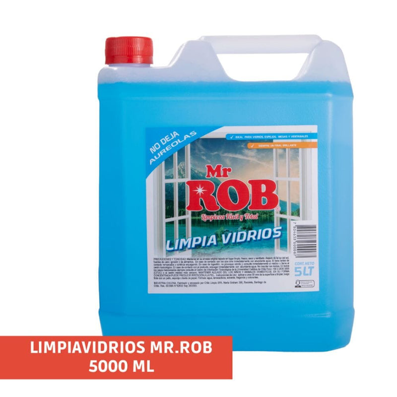 Limpiavidrios 5 LT ASEO Y LIMPIEZA MR.ROB 