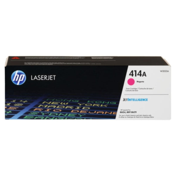 Tóner W2023A 414A Magenta 2100 Paginas TECNOLOGÍA HP 