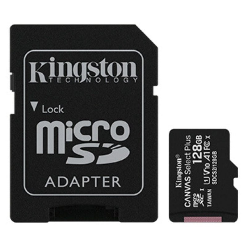 Memoria Micro Sd Hc 128Gb 100Mb/S C10+ Adp KINGSTON 