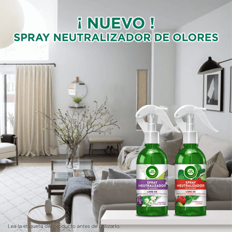 Desodorante Ambiental Neutralizador Frambuesa 237 Ml ASEO Y LIMPIEZA AIRWICK 