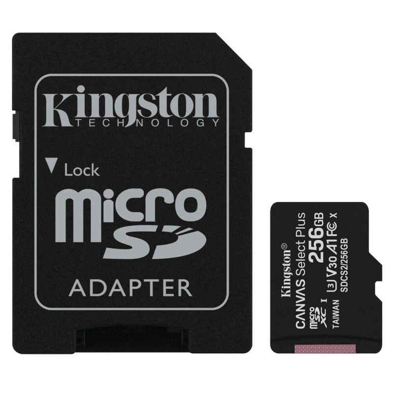 Memoria Micro Sd Hc 256Gb 100Mb/S C10+ Adp KINGSTON 