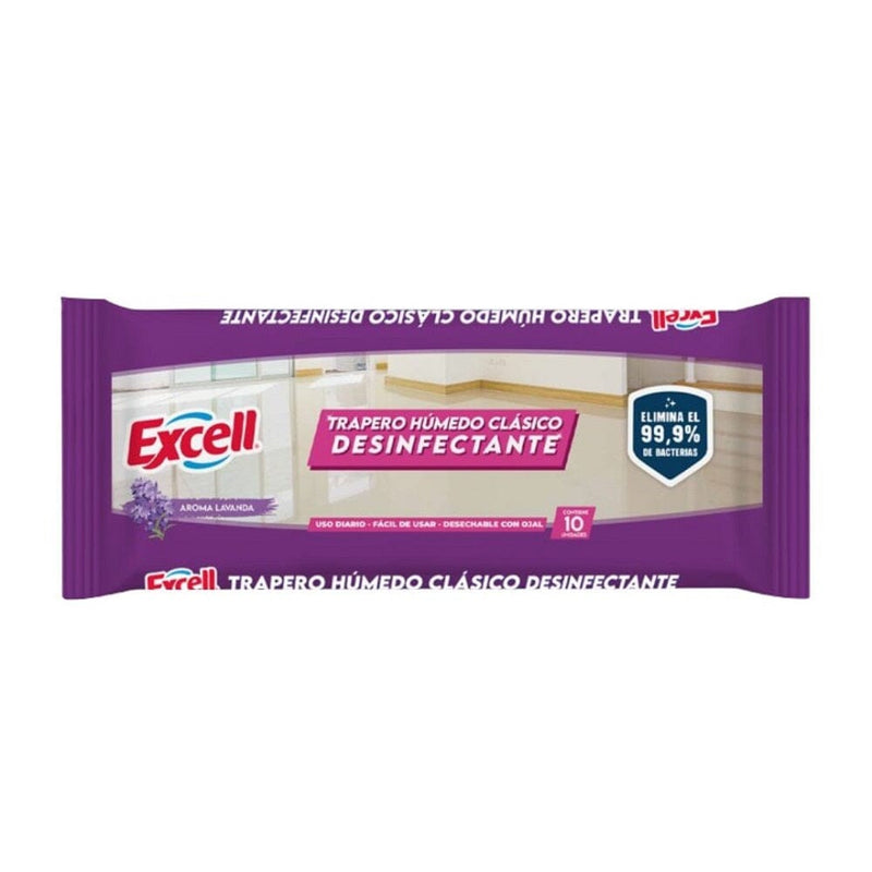 Trapero Húmedo Clásico Lavanda 10 Un ASEO Y LIMPIEZA EXCELL 