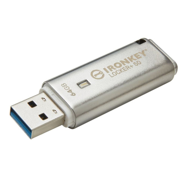 Pendrive Ironkey Locker+50 64Gb TECNOLOGÍA KINGSTON 