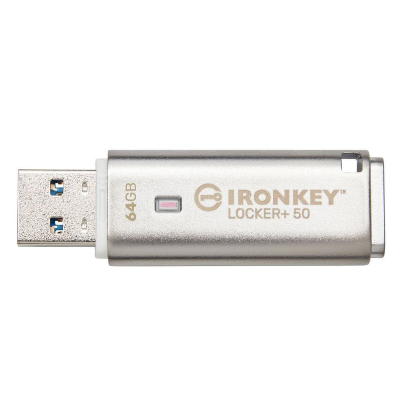 Pendrive Ironkey Locker+50 64Gb TECNOLOGÍA KINGSTON 