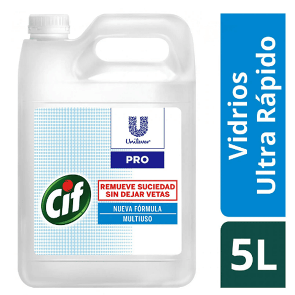 Limpiavidrios Biodegradable 5 Lt CIF 