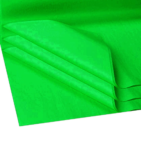 Papel Seda Volantín Verde Oscuro 26 Pliegos 50x70 cm WEROLA 
