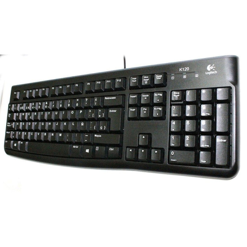 Teclado Usb K120 Negro TECNOLOGÍA LOGITECH 