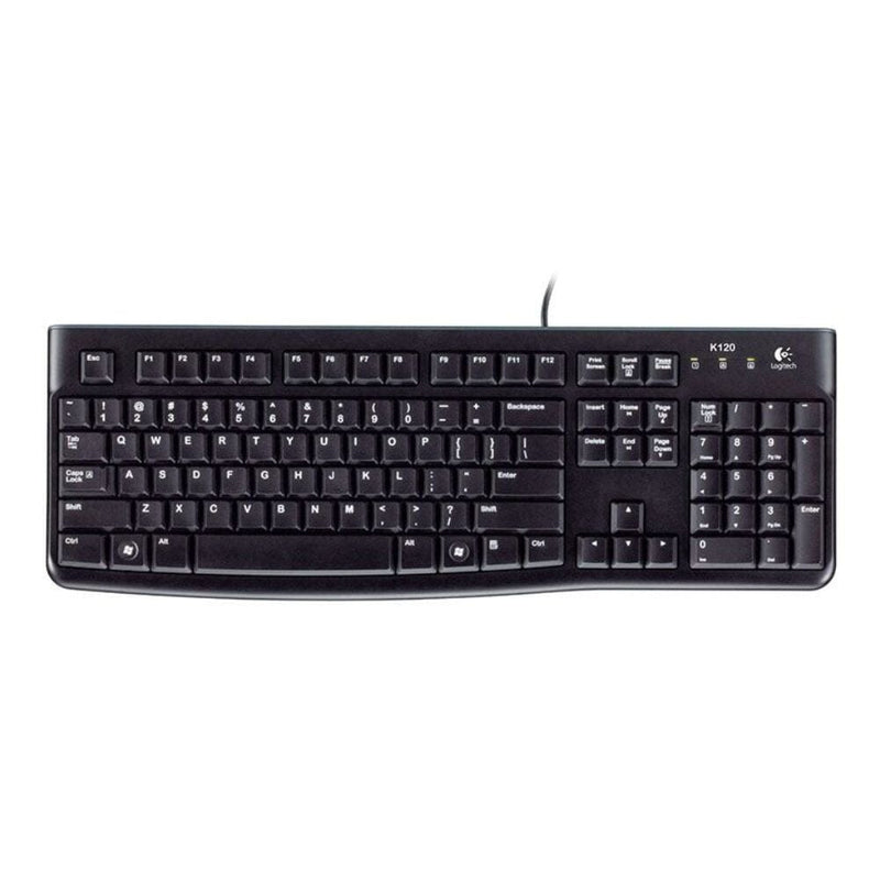 Teclado Usb K120 Negro TECNOLOGÍA LOGITECH 