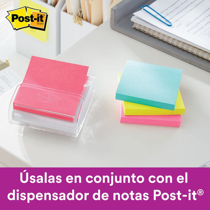 Nota Adhesiva 6 Un X 100 Hojas 7.6 X 7.6 Cm Pop-Up Surtido Pastel R330 OFICINA Y LIBRERIA 3M 