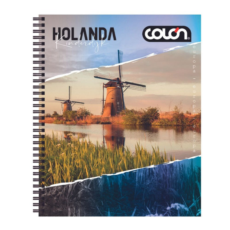 Cuaderno Universitario 7Mm 100 Hojas Paisaje OFICINA Y LIBRERIA COLON 