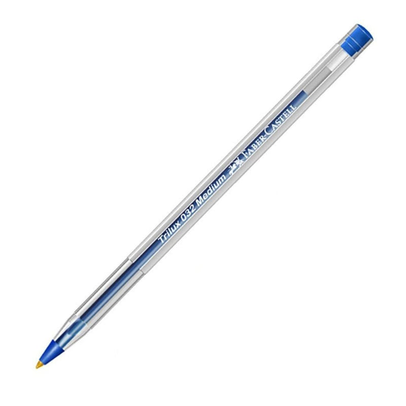 Lápiz Pasta Punta Fina Azul 0.8 Mm OFICINA Y LIBRERIA FABER CASTELL 