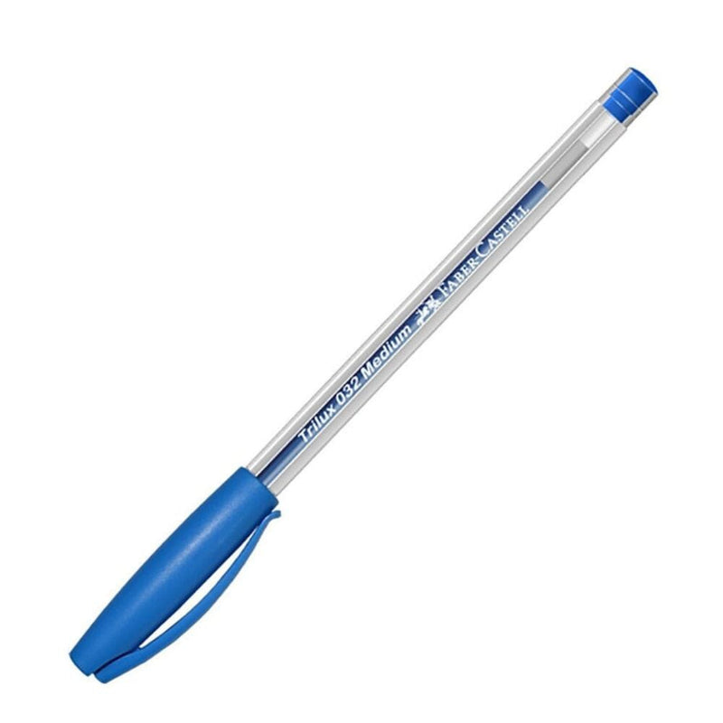 Lápiz Pasta Punta Fina Azul 0.8 Mm OFICINA Y LIBRERIA FABER CASTELL 