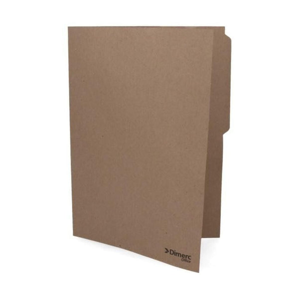 Carpeta Cartulina Kraft Con Pestaña OFICINA Y LIBRERIA DIMERC 
