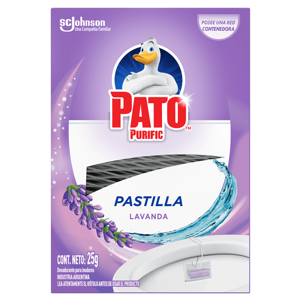 Desodorante Ambiental Pastilla Lavanda 25 Gr ASEO Y LIMPIEZA PATO 