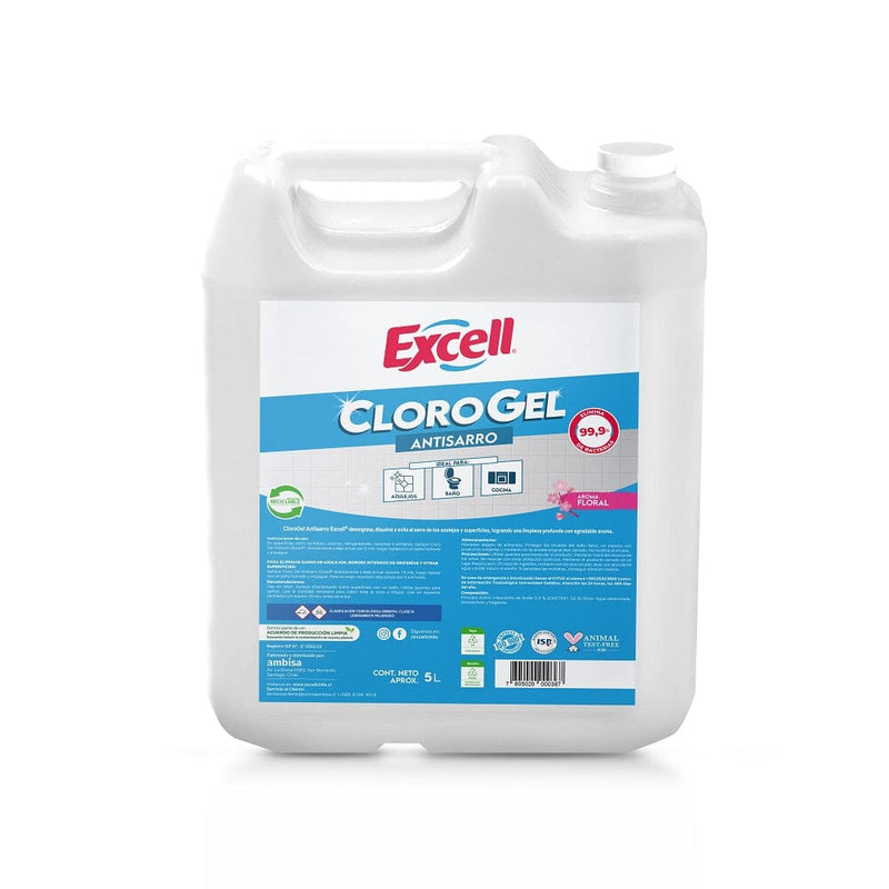 Cloro Gel 5 Lt ASEO Y LIMPIEZA EXCELL 
