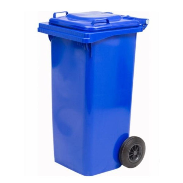 Contenedor Basura Azul 120 lt ASEO Y LIMPIEZA EQUIPTRADER 