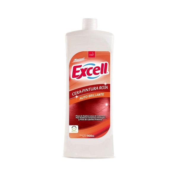 Cera Pintura Roja 900 Ml ASEO Y LIMPIEZA EXCELL 
