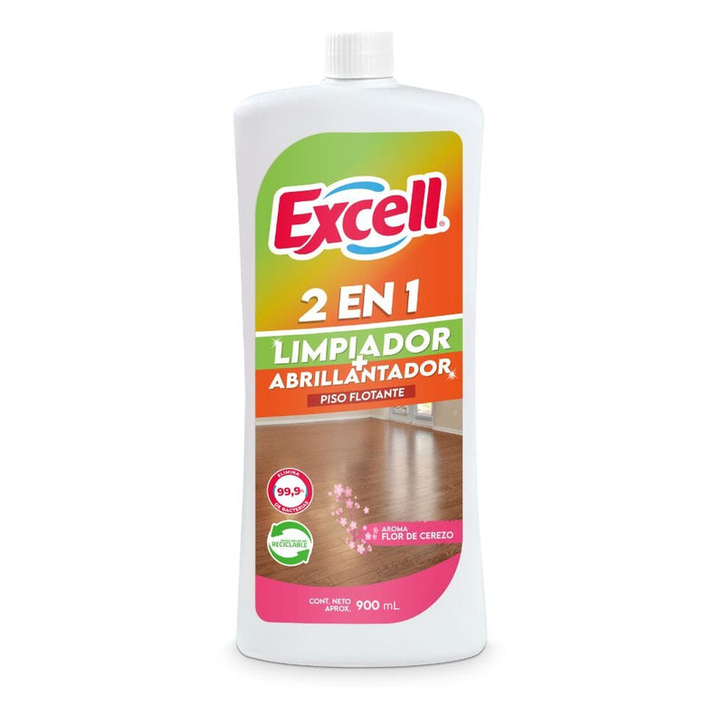 Limpiador Piso Con Abrillantador Cereza 900 Ml ASEO Y LIMPIEZA EXCELL 