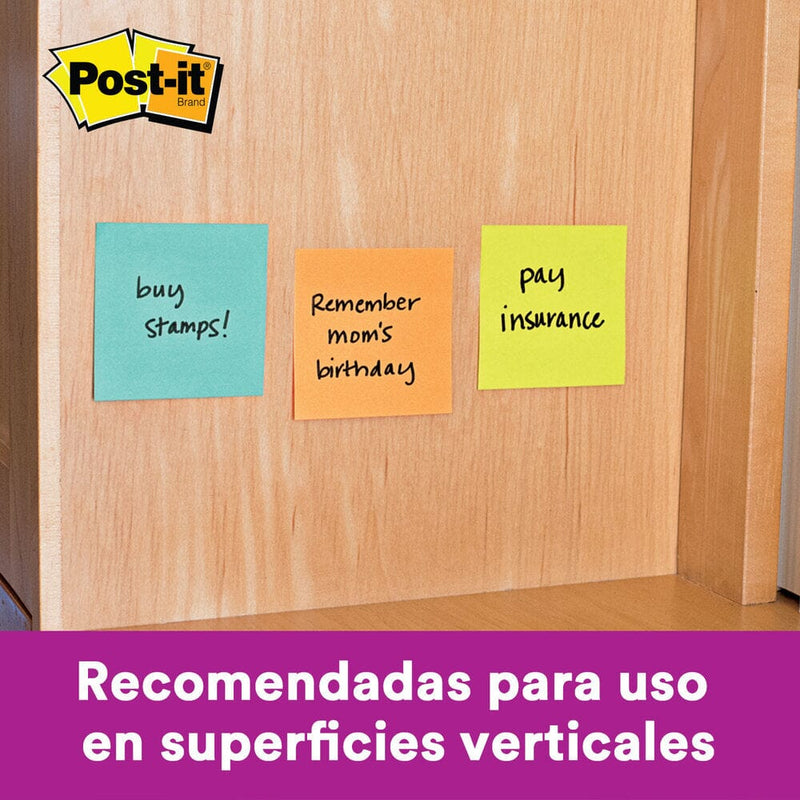 Nota Adhesiva 6 Un X 100 Hojas 7.6 X 7.6 Cm Pop-Up Surtido Pastel R330 OFICINA Y LIBRERIA 3M 