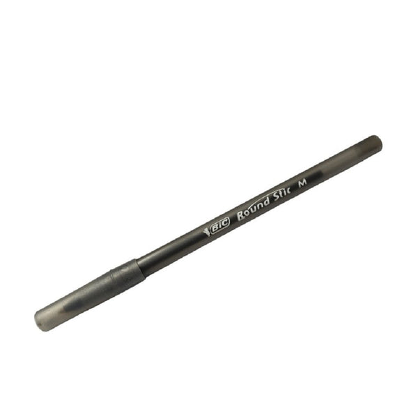 Lápiz Pasta 1.0 mm Punta Media Negro Round Stick Eco BIC 