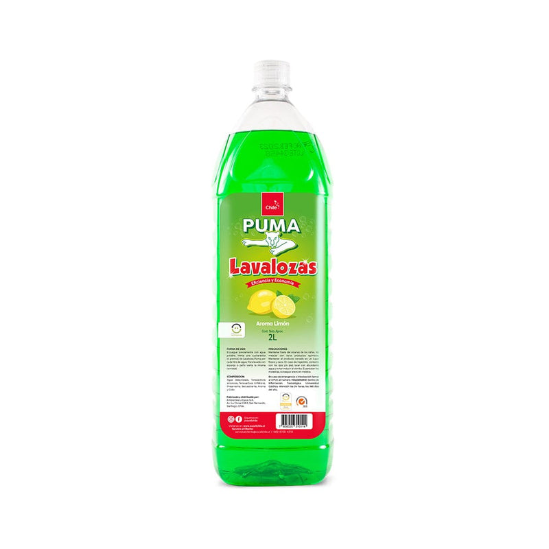 Lavalozas Liquido Puma Recarga Economica Limon 2 Lt ASEO Y LIMPIEZA BRILLEX EXCELL 