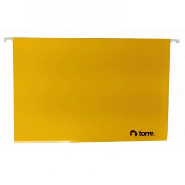 Carpeta Amarillo Colgante Fleje Metal OFICINA Y LIBRERIA TORRE 