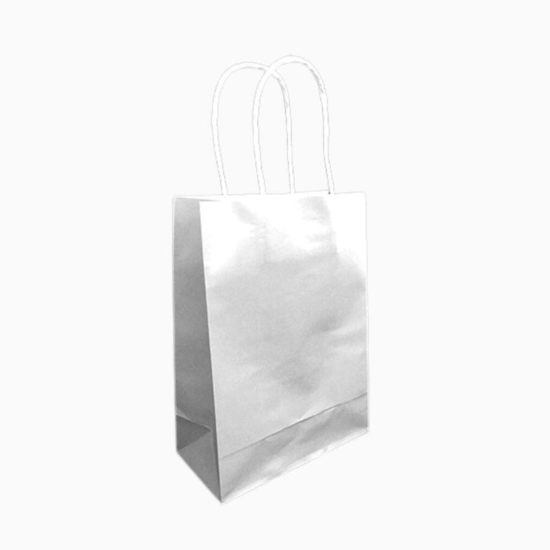 Bolsa Regalo Kraft Blanco 15X22 FIESTAMANIA 