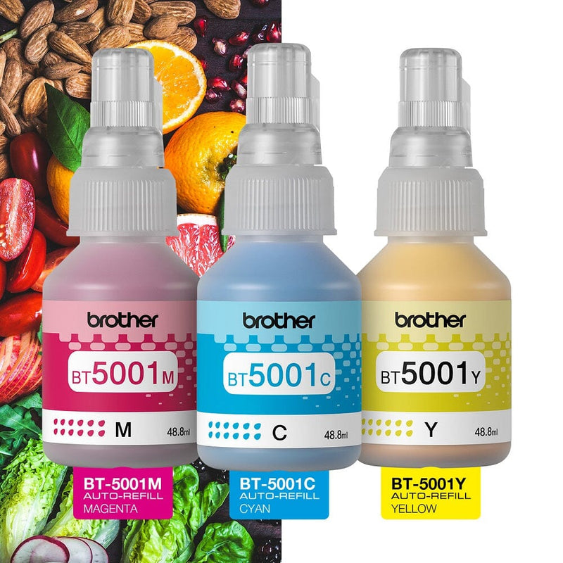 Pack 3 Colores Bt5001 Cmy TECNOLOGÍA BROTHER 