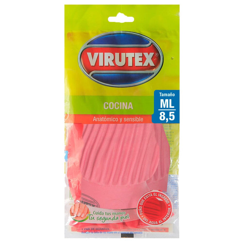 Guante Látex Multiuso Creativa Talla ML ASEO Y LIMPIEZA VIRUTEX 