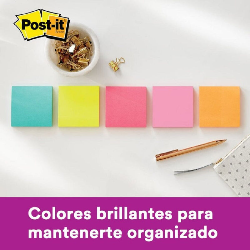 Nota Adhesiva Amarillo 654 76 X 76 Mm 45 Hojas 1 Un OFICINA Y LIBRERIA POST IT 