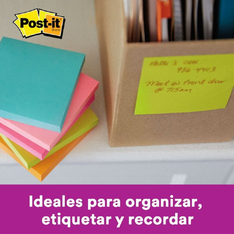 Nota Adhesiva Amarillo 654 76 X 76 Mm 45 Hojas 1 Un OFICINA Y LIBRERIA POST IT 