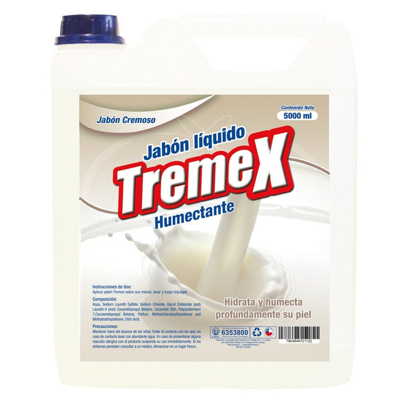 Jabon Liquido Humectante Cremoso 5 Lt TREMEX 