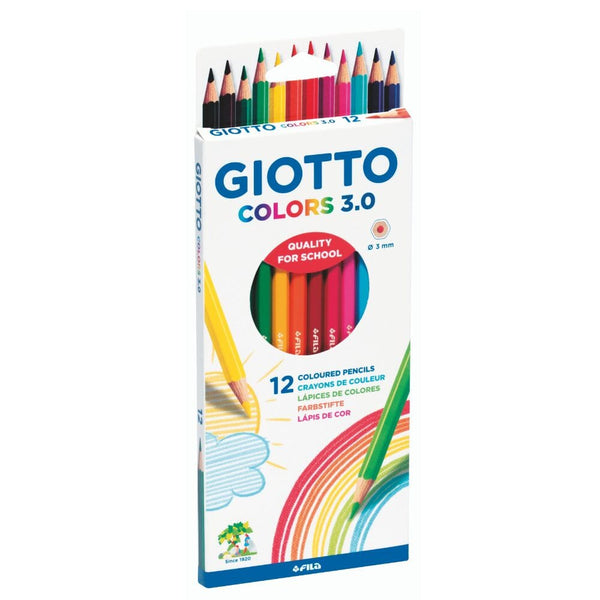 Lápiz Color 12 3.0 OFICINA Y LIBRERIA GIOTTO 